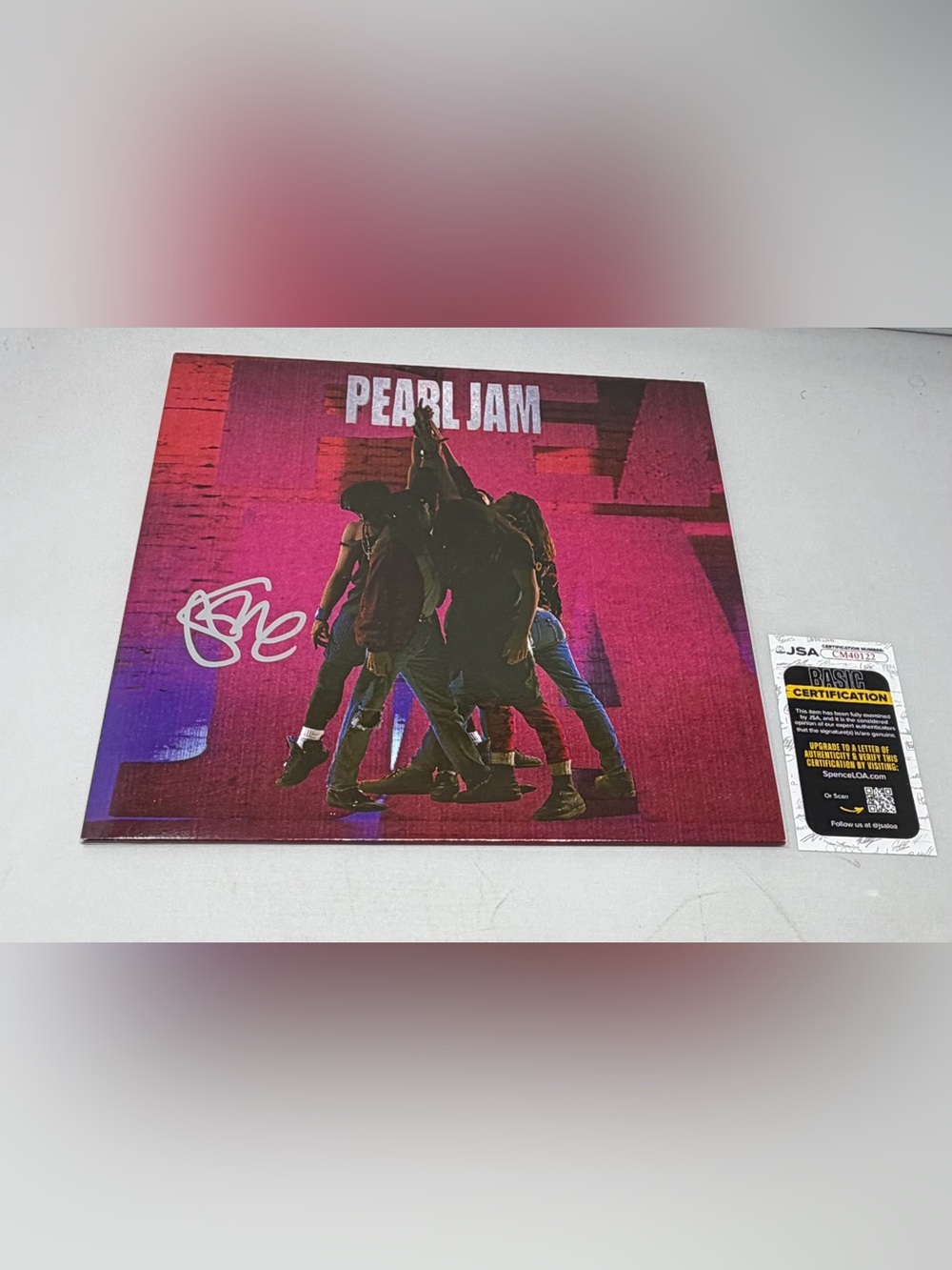Stone Gossard signed Pearl‎ Jam Ten Album JSA COA